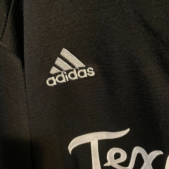 Texas A&M Adidias Authentic Black Out Jersey Mens M - Picture 3 of 5
